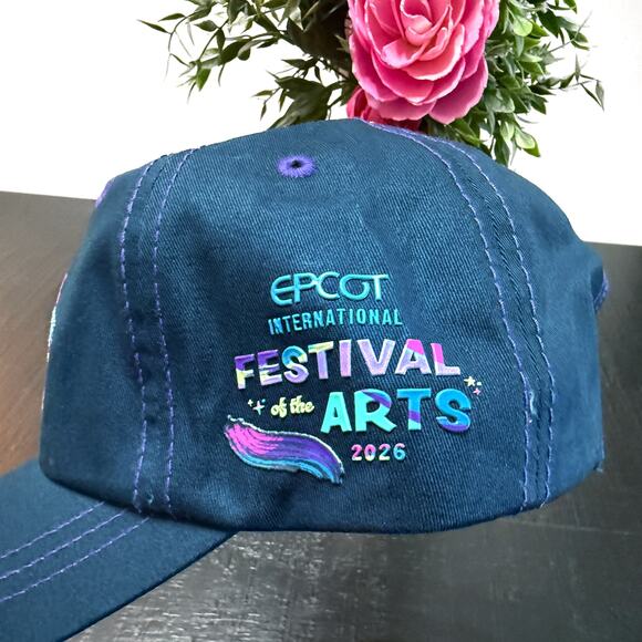 Disney Parks Festival Of The Arts Hat - Figment Spaceship Earth 2026 - Picture 3 of 6